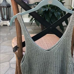 Sweater Tank Top